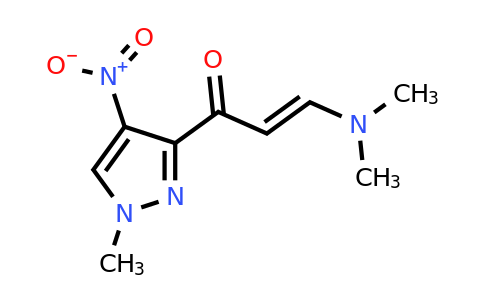 CAS 1001500-83-9 | (2E)-3-(dimethylamino)-1-(1-methyl-4-nitro-1H-pyrazol-3-yl)prop-2-en-1-one
