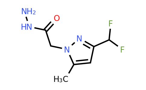 CAS 1001518-82-6 | 2-(3-(Difluoromethyl)-5-methyl-1H-pyrazol-1-yl)acetohydrazide