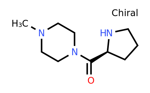 CAS 100158-68-7 | (S)-(4-Methylpiperazin-1-yl)(pyrrolidin-2-yl)methanone