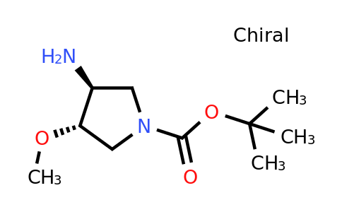 CAS 1001635-01-3 | tert-butyl (3S,4S)-3-amino-4-methoxypyrrolidine-1-carboxylate