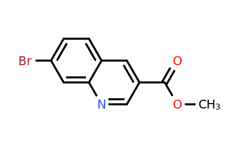 CAS 1001756-23-5 | Methyl 7-bromoquinoline-3-carboxylate