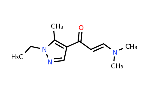 CAS 1002034-23-2 | (2E)-3-(dimethylamino)-1-(1-ethyl-5-methyl-1H-pyrazol-4-yl)prop-2-en-1-one