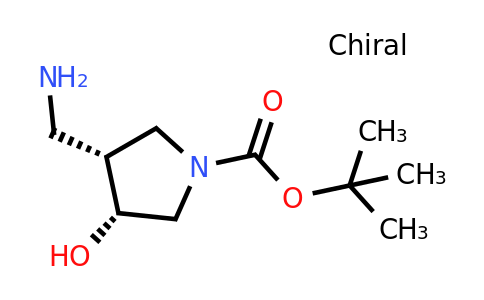 CAS 1002108-56-6 | tert-butyl (3R,4R)-3-(aminomethyl)-4-hydroxypyrrolidine-1-carboxylate