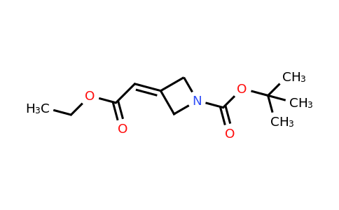 CAS 1002355-96-5 | tert-butyl 3-(2-ethoxy-2-oxoethylidene)azetidine-1-carboxylate