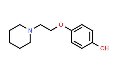 CAS 100238-42-4 | 4-[2-(1-Piperidinyl)ethoxy] phenol
