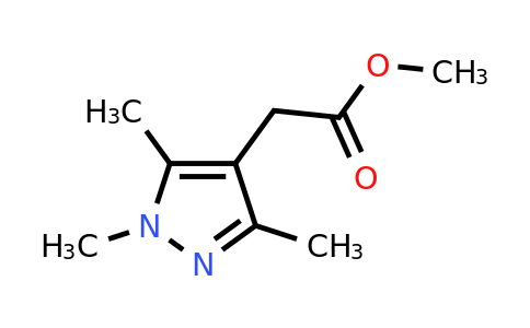 CAS 1002418-10-1 | methyl 2-(trimethyl-1H-pyrazol-4-yl)acetate