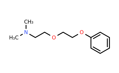 CAS 100252-25-3 | N,N-Dimethyl-2-(2-phenoxyethoxy)ethanamine