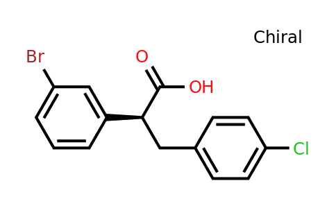 CAS 1002752-55-7 | (S)-2-(3-Bromophenyl)-3-(4-chlorophenyl)propanoic acid