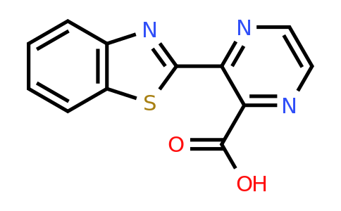 CAS 100283-52-1 | 3-(1,3-benzothiazol-2-yl)pyrazine-2-carboxylic acid