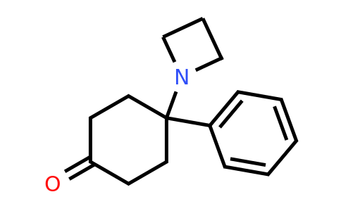 CAS 1002916-47-3 | Cyclohexanone, 4-(1-azetidinyl)-4-phenyl-