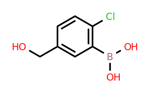 CAS 1003042-59-8 | 2-Chloro-5-hydroxymethylphenylboronic acid