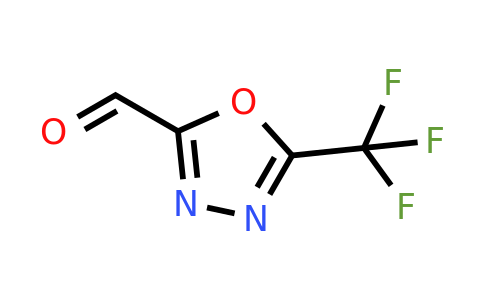 CAS 100305-92-8 | 5-(Trifluoromethyl)-1,3,4-oxadiazole-2-carbaldehyde