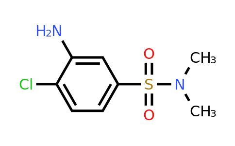 CAS 100313-81-3 | 3-Amino-4-chloro-N,N-dimethylbenzenesulfonamide