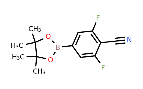CAS 1003298-73-4 | 2,6-Difluoro-4-(4,4,5,5-tetramethyl-1,3,2-dioxaborolan-2-yl)-benzonitrile