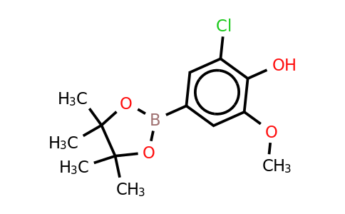 CAS 1003298-84-7 | 3-Chloro-4-hydroxy-5-methoxyphenylboronic acid, pinacol ester