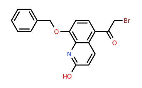 CAS 100331-89-3 | 1-(8-(Benzyloxy)-2-hydroxyquinolin-5-yl)-2-bromoethanone