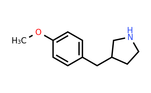 CAS 1003561-92-9 | 3-[(4-methoxyphenyl)methyl]pyrrolidine
