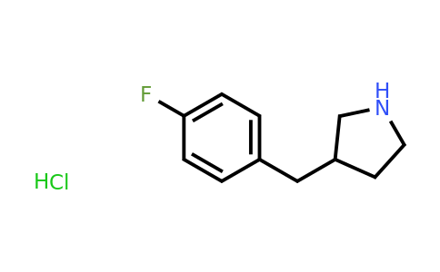 CAS 1003561-95-2 | 3-(4-Fluorobenzyl)pyrrolidine hydrochloride