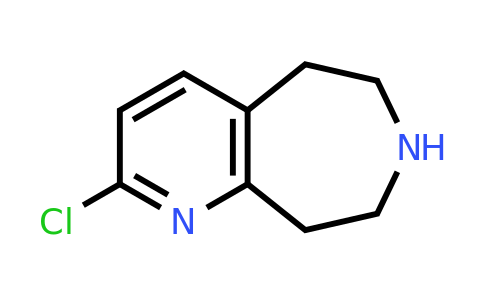 CAS 1003587-71-0 | 2-chloro-5H,6H,7H,8H,9H-pyrido[2,3-d]azepine