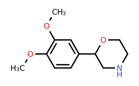 CAS 100370-59-0 | 2-(3,4-Dimethoxyphenyl)morpholine