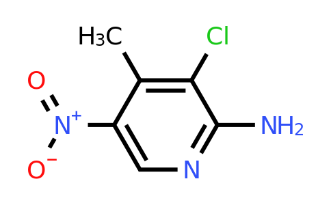 CAS 1003710-31-3 | 3-Chloro-4-methyl-5-nitropyridin-2-amine