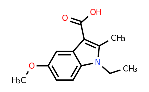 CAS 100372-60-9 | 1-Ethyl-5-methoxy-2-methyl-1H-indole-3-carboxylic acid