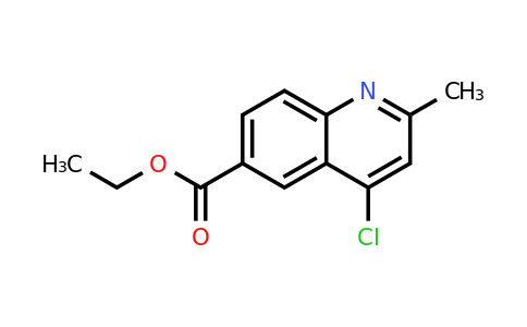 CAS 100375-87-9 | Ethyl 4-chloro-2-methylquinoline-6-carboxylate