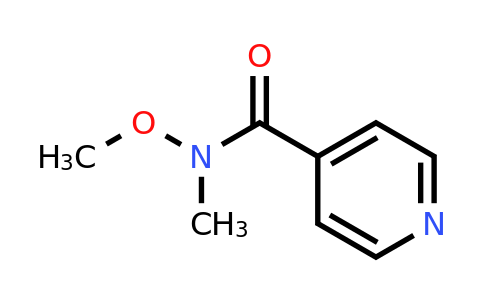 CAS 100377-32-0 | N-Methoxy-N-methylisonicotinamide