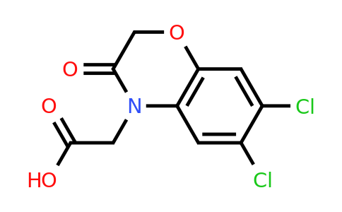 CAS 1003872-84-1 | 2-(6,7-dichloro-3-oxo-1,4-benzoxazin-4-yl)acetic acid