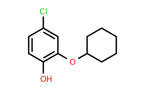 CAS 100388-77-0 | 4-Chloro-2-(cyclohexyloxy)phenol