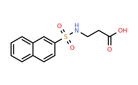 CAS 100394-14-7 | 3-(Naphthalene-2-sulfonamido)propanoic acid