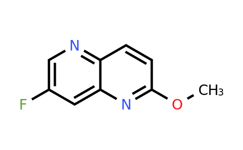 CAS 1003944-32-8 | 7-Fluoro-2-methoxy-1,5-naphthyridine
