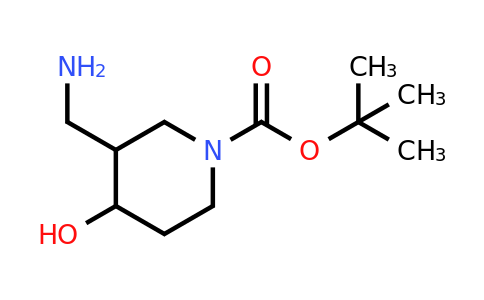 CAS 1003946-20-0 | tert-butyl 3-(aminomethyl)-4-hydroxy-piperidine-1-carboxylate