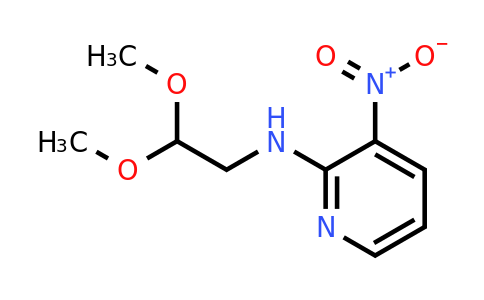 CAS 1003947-06-5 | N-(2,2-Dimethoxyethyl)-3-nitropyridin-2-amine