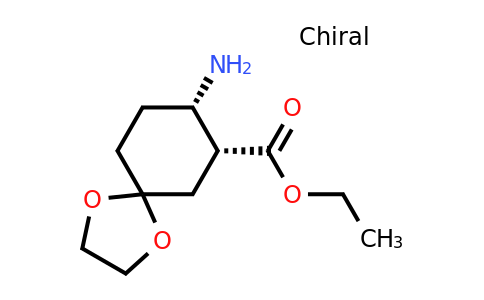 CAS 1004536-91-7 | ethyl (7R,8S)-8-amino-1,4-dioxaspiro[4.5]decane-7-carboxylate