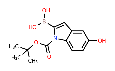 CAS 1004552-89-9 | {1-[(tert-butoxy)carbonyl]-5-hydroxy-1H-indol-2-yl}boronic acid