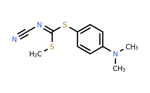 CAS 100477-75-6 | Methyl (4-dimethylaminophenyl) cyanocarbonimido-dithioate