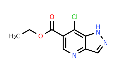 CAS 100478-04-4 | ethyl 7-chloro-1H-pyrazolo[4,3-b]pyridine-6-carboxylate