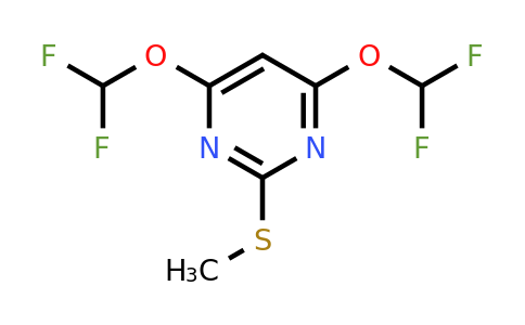 CAS 100478-25-9 | 4,6-Bis(difluoromethoxy)-2-(methylthio)pyrimidine