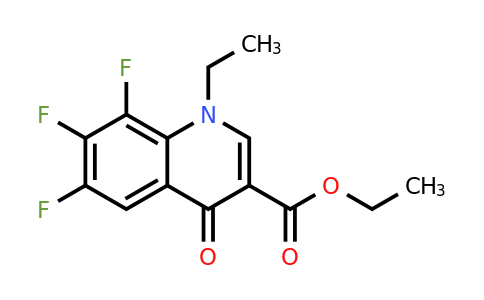 CAS 100501-62-0 | Ethyl 1-ethyl-6,7,8-trifluoro-4-oxo-1,4-dihydroquinoline-3-carboxylate