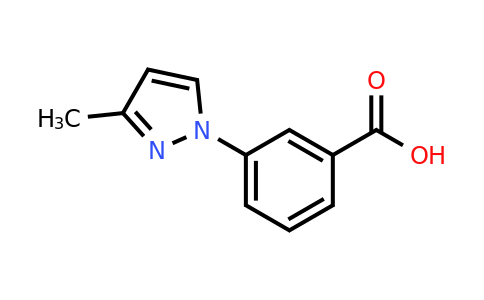 CAS 100514-36-1 | 3-(3-Methyl-1H-pyrazol-1-yl)benzoic acid
