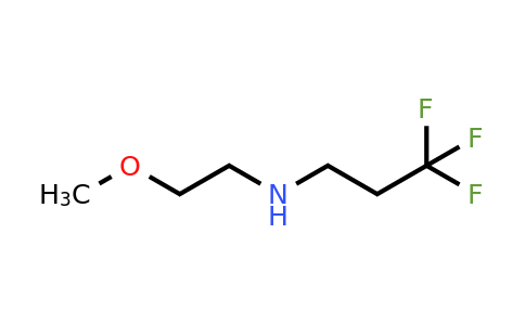 CAS 1005188-61-3 | (2-methoxyethyl)(3,3,3-trifluoropropyl)amine