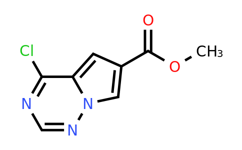 CAS 1005196-61-1 | methyl 4-chloropyrrolo[2,1-f][1,2,4]triazine-6-carboxylate