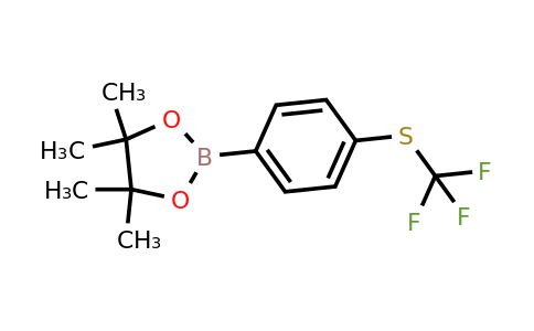 CAS 1005206-25-6 | 4-Trifluoromethylthiophenylboronic acid pinacol ester