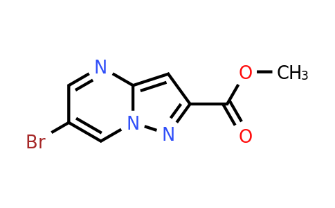 CAS 1005209-40-4 | methyl 6-bromopyrazolo[1,5-a]pyrimidine-2-carboxylate