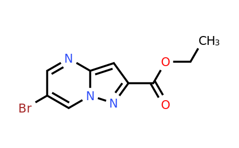 CAS 1005209-42-6 | Ethyl 6-bromopyrazolo[1,5-A]pyrimidine-2-carboxylate
