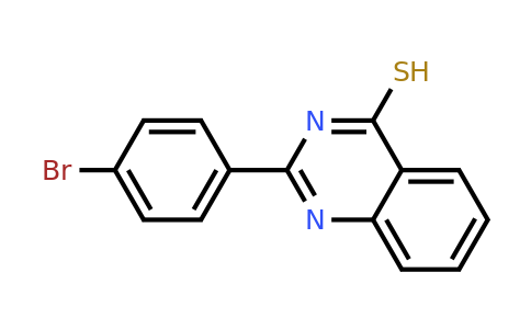 CAS 100527-50-2 | 2-(4-bromophenyl)quinazoline-4-thiol