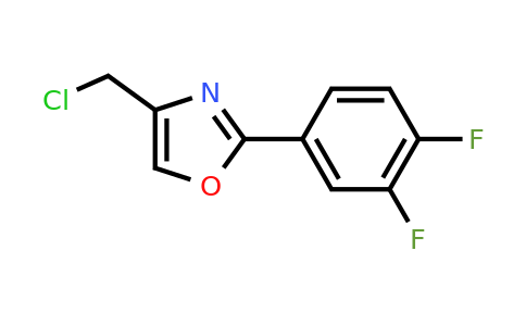 CAS 1005336-42-4 | 4-(Chloromethyl)-2-(3,4-difluorophenyl)-1,3-oxazole