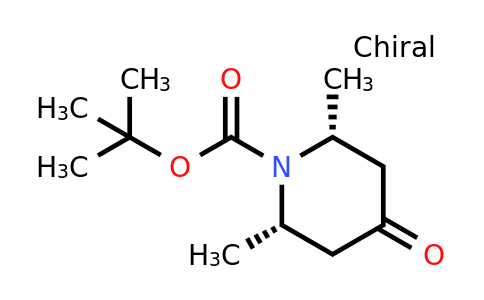 CAS 1005397-64-7 | cis-2,6-dimethyl-4-oxo-piperidine-1-carboxylic acid tert-butyl ester
