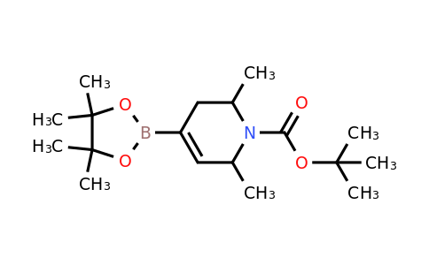 CAS 1005397-65-8 | tert-butyl 2,6-dimethyl-4-(4,4,5,5-tetramethyl-1,3,2-dioxaborolan-2-yl)-1,2,3,6-tetrahydropyridine-1-carboxylate